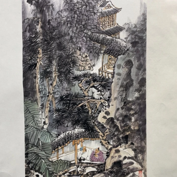 国画原创我想看这个视频