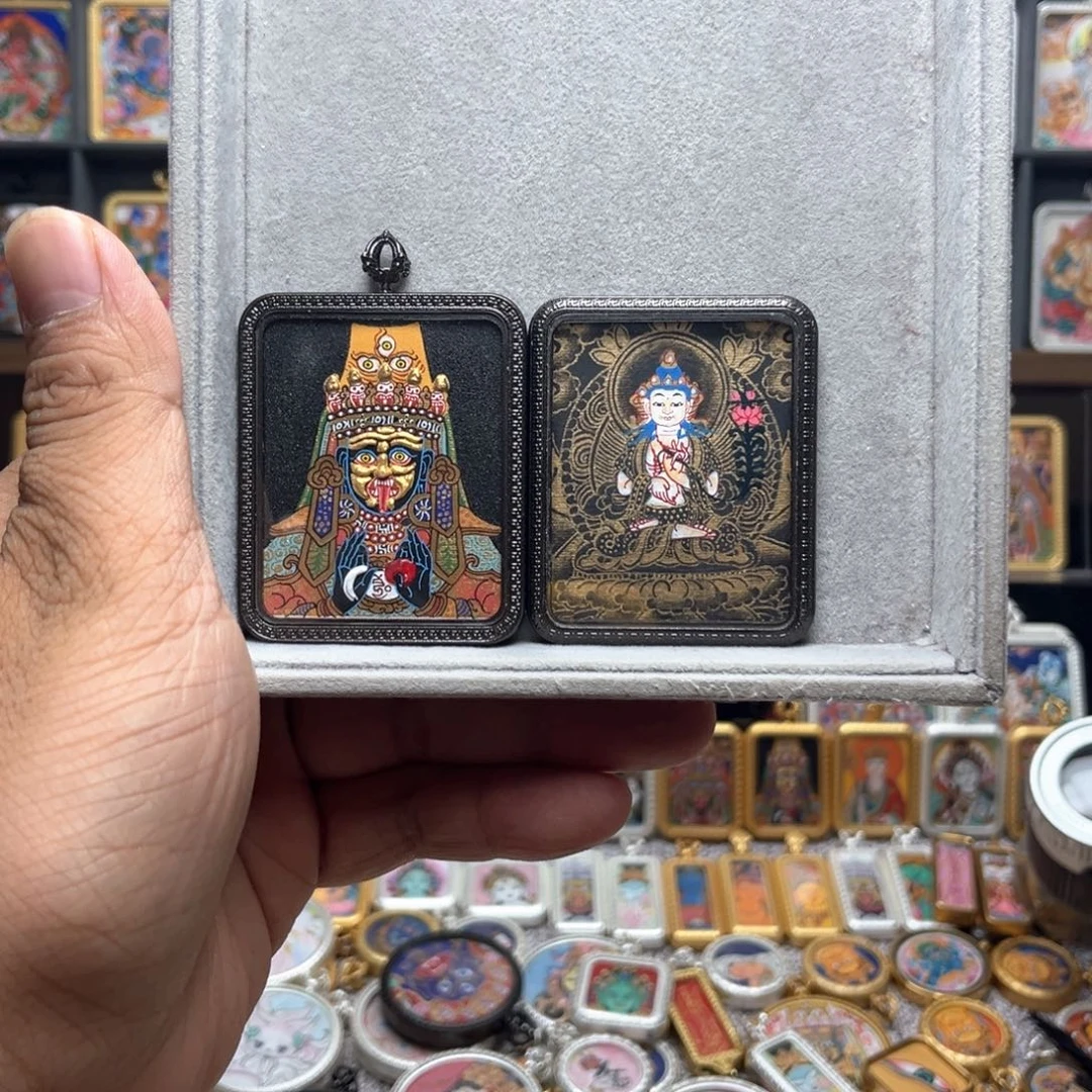 吊坠扎基大势致唐卡