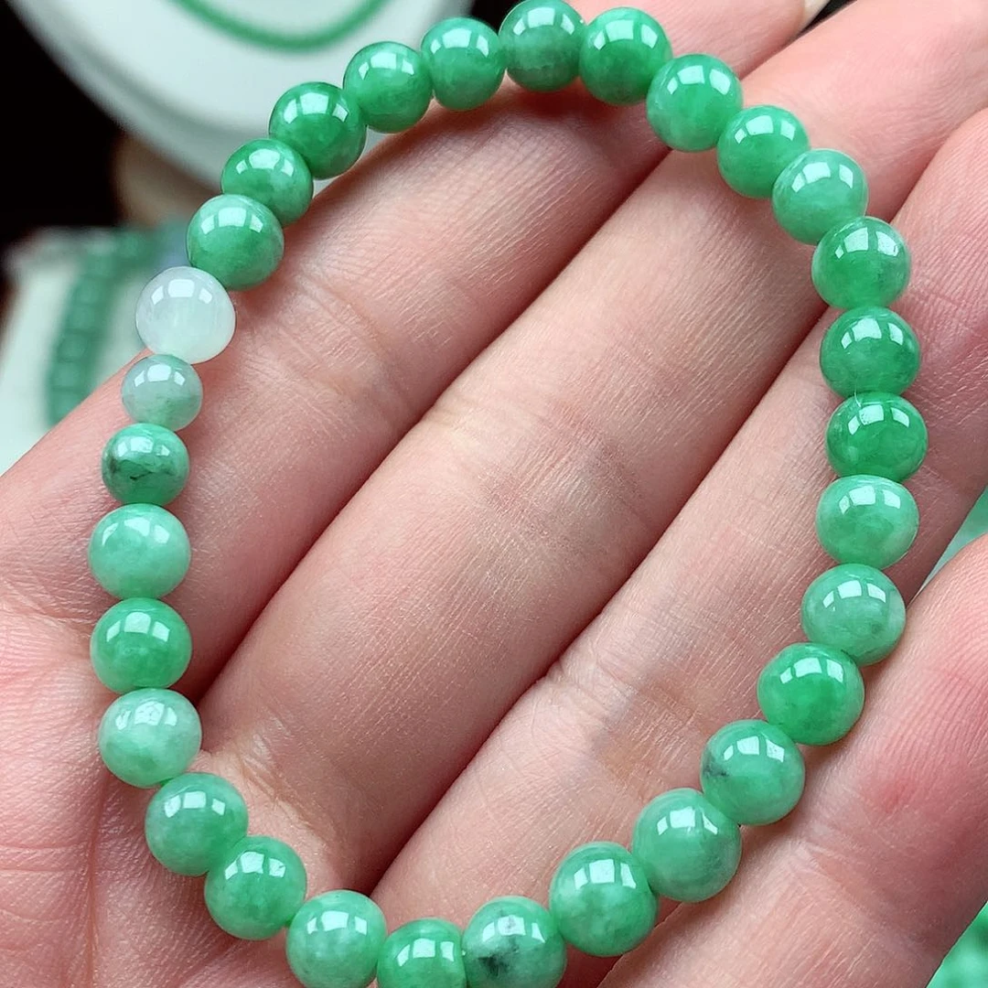 未镶嵌手链翡翠翡翠