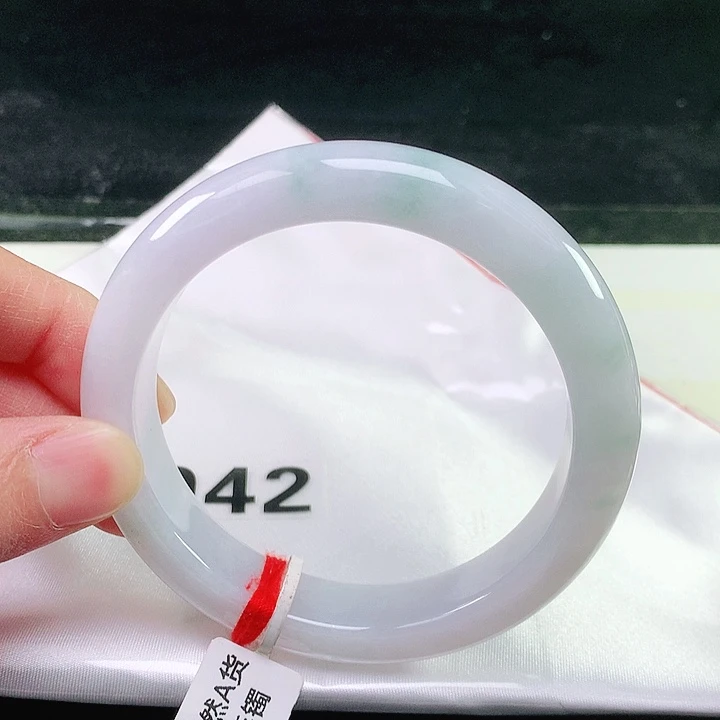 未镶嵌手镯翡翠60圈口942