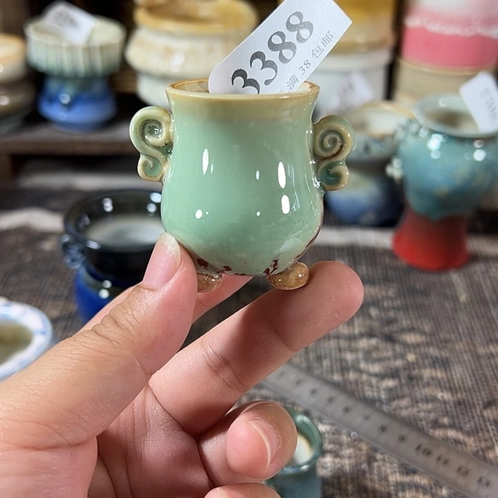 口3 手工花盆满30包邮