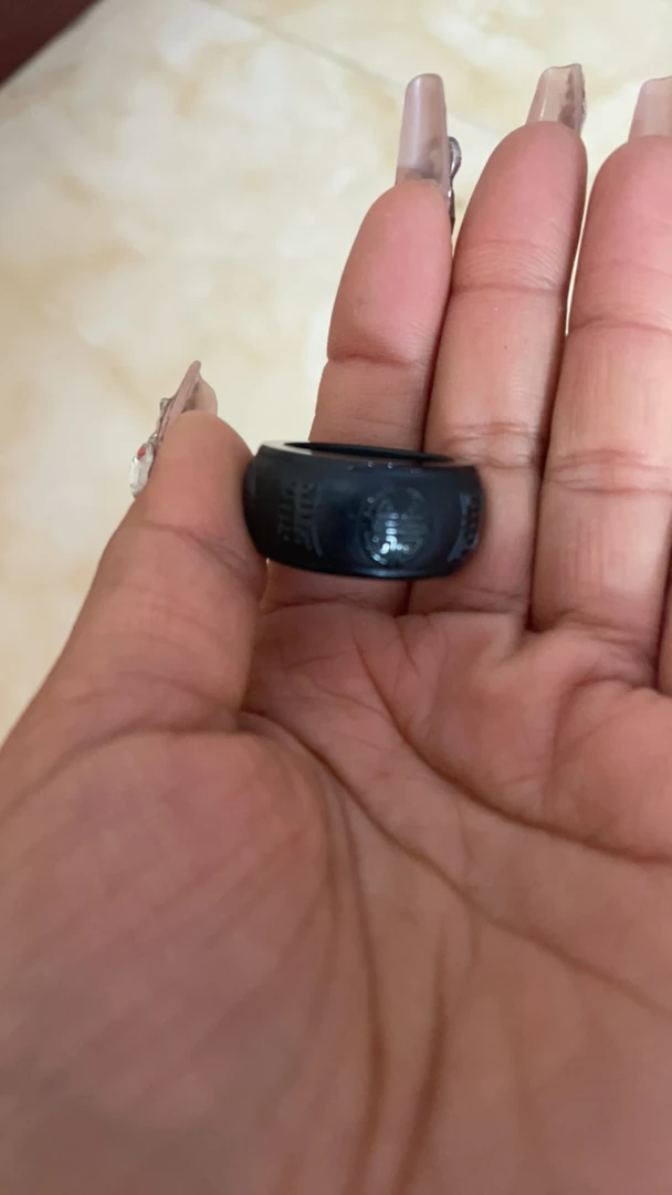 新疆和田玉青玉戒指圈