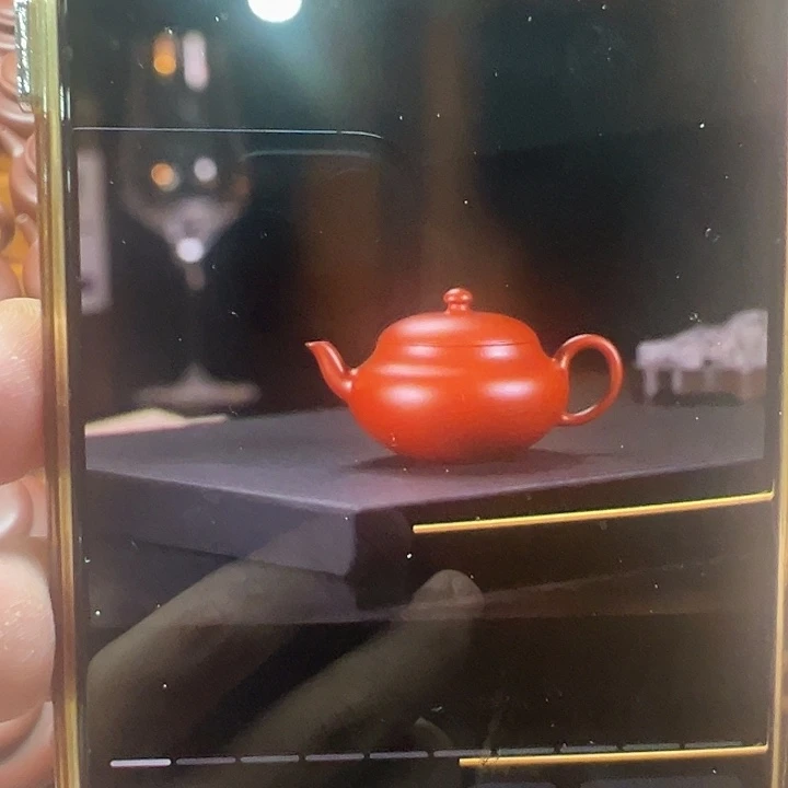 母***气紫砂茶壶朱砂缘聚