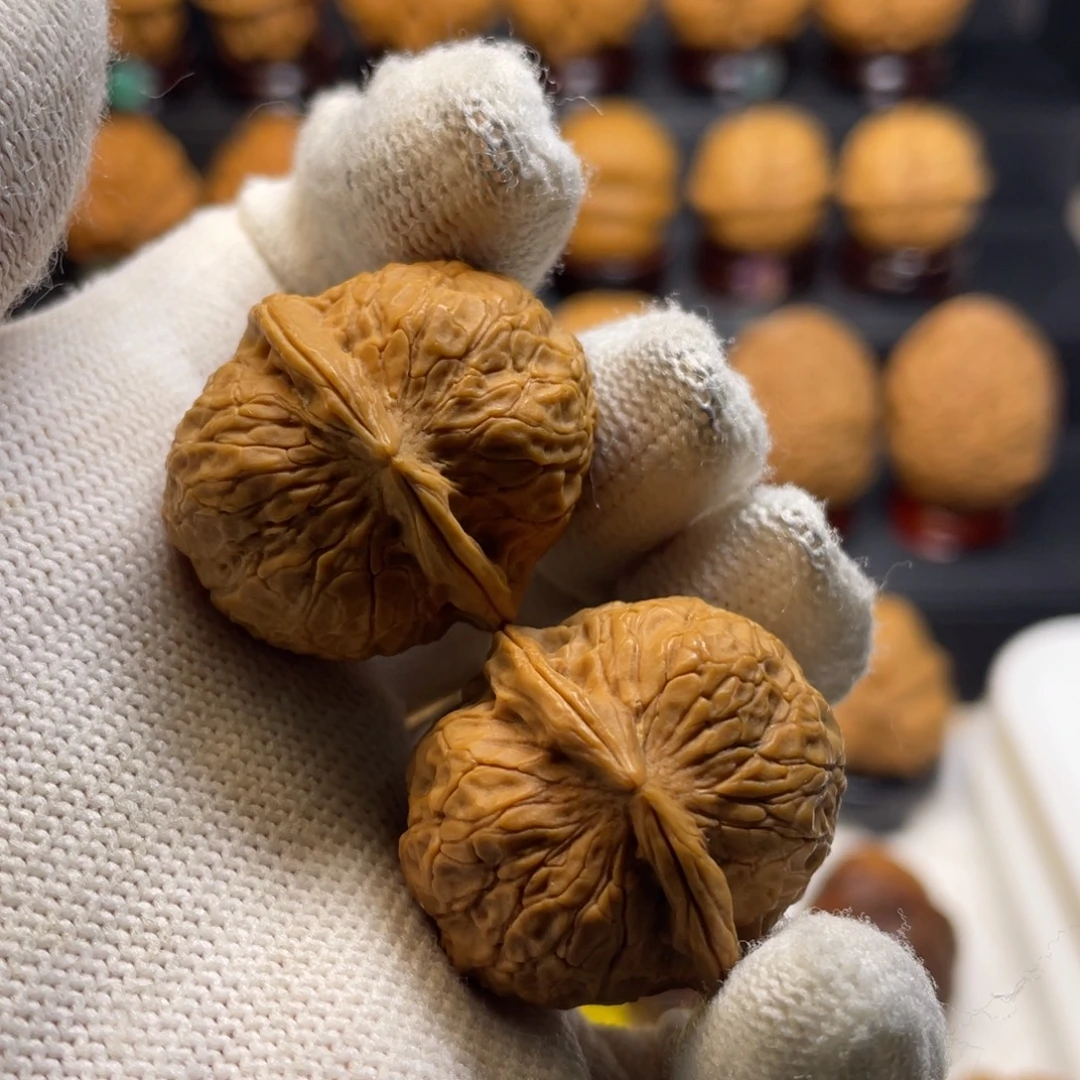 文玩核桃把件Y2小元宝30尺