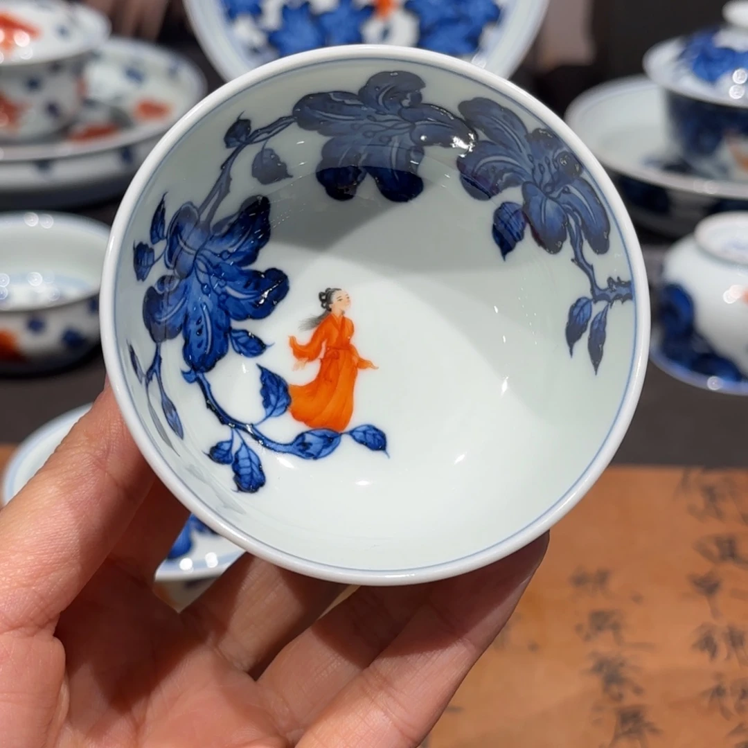 手工手绘陶瓷茶具