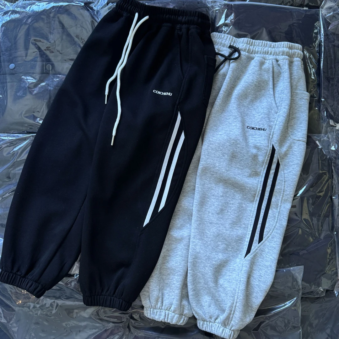 男童尚休闲百搭宽松时尚春秋运动针织裤时卫裤9286