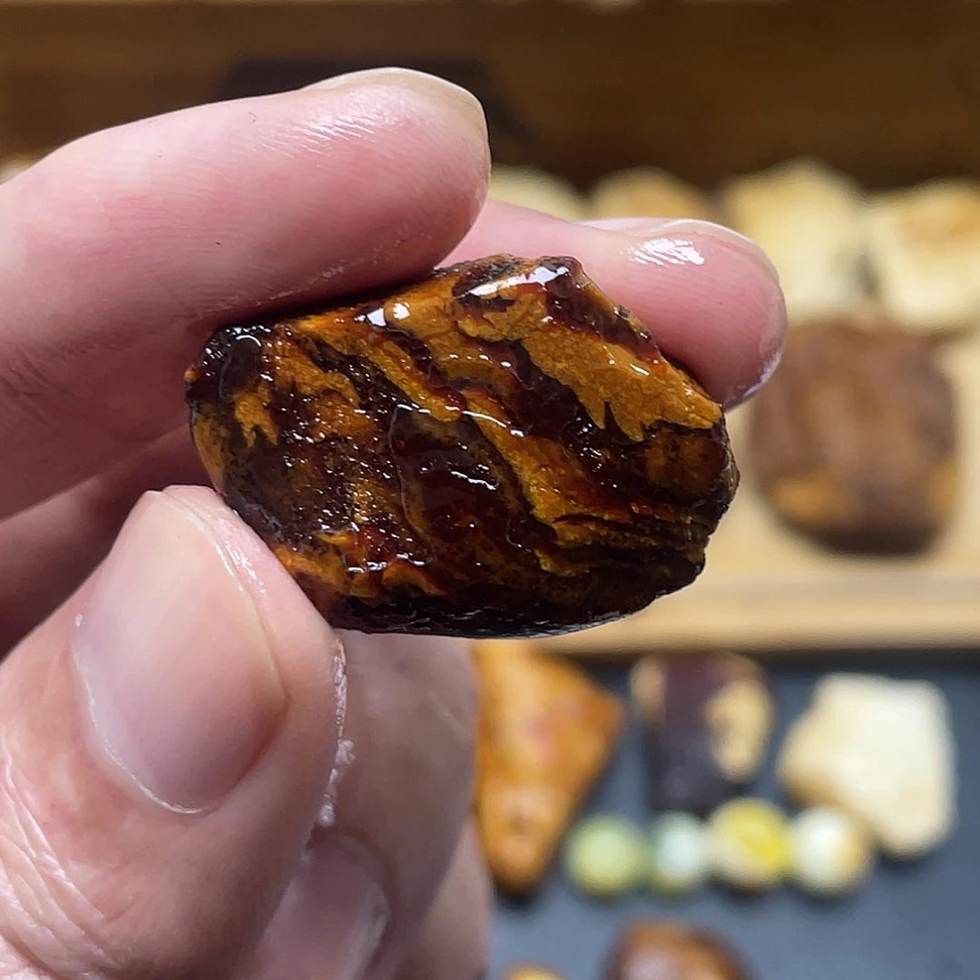 未镶嵌定制琥珀定制