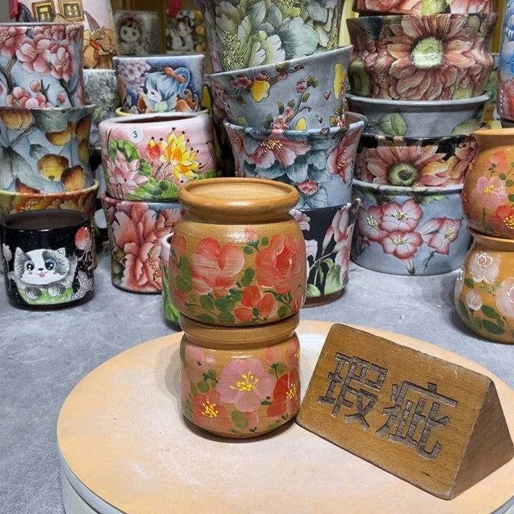 景德镇艺术手绘作品