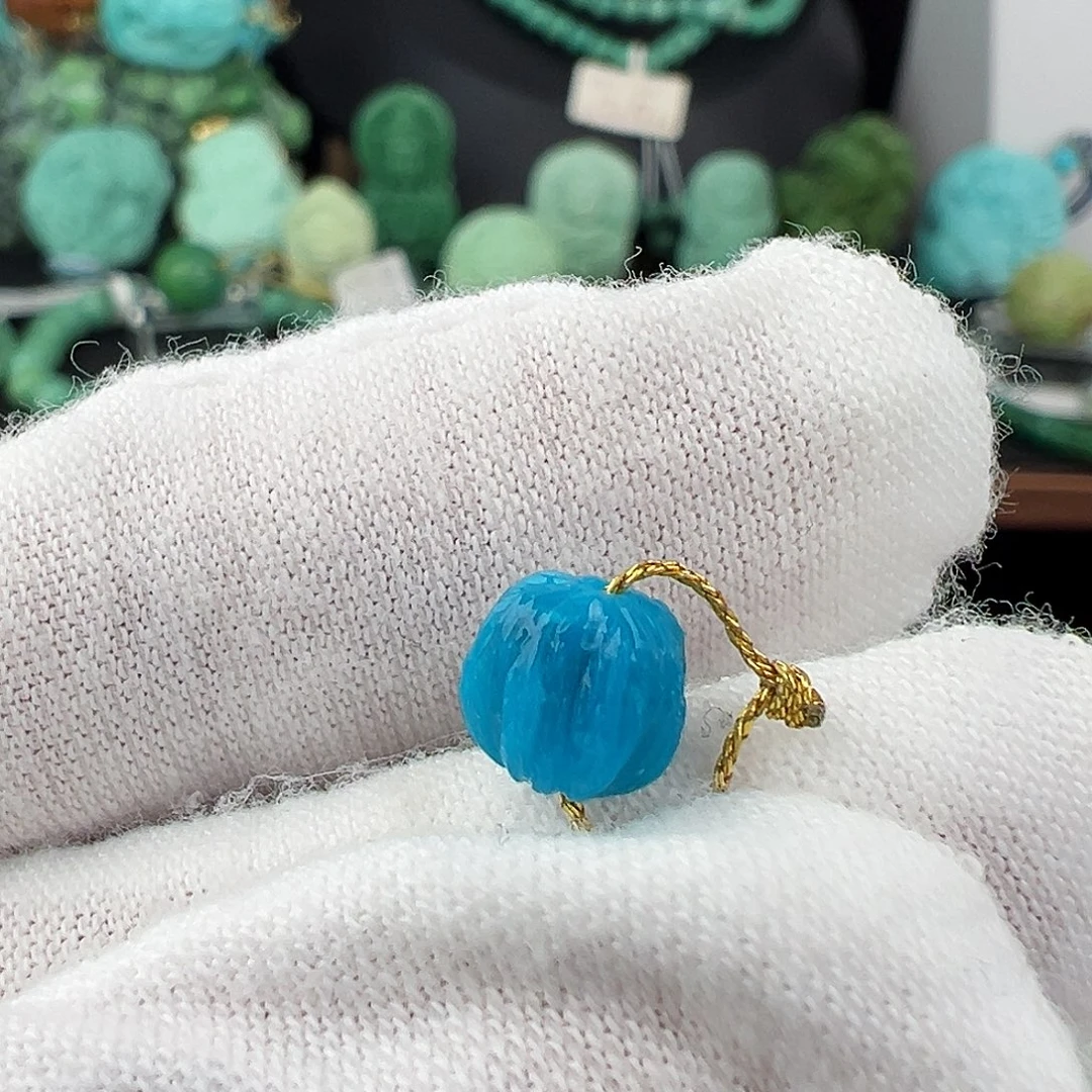 绿松石未镶嵌绿松石主播璐璐