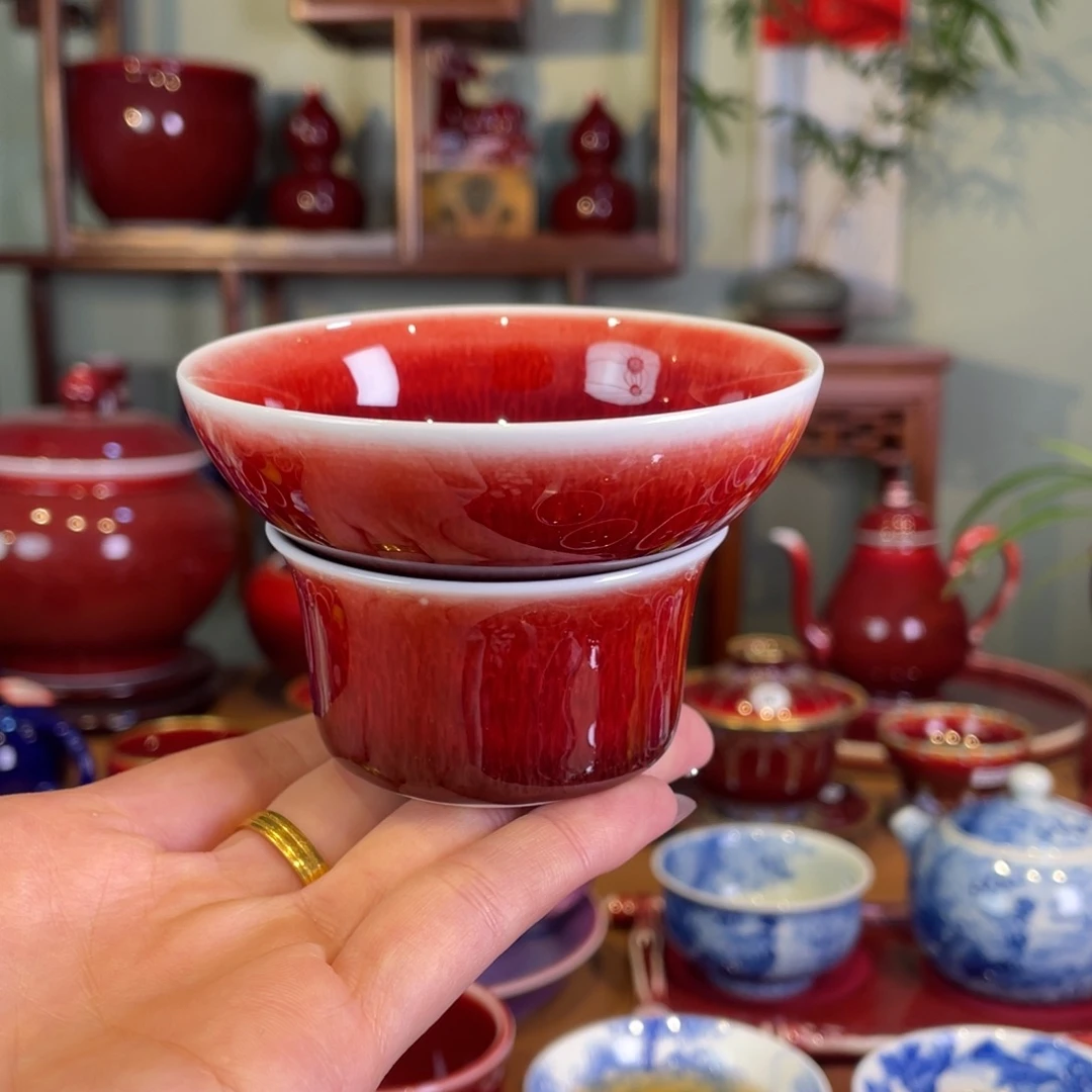 清欢雅玩原矿郎红福利茶漏