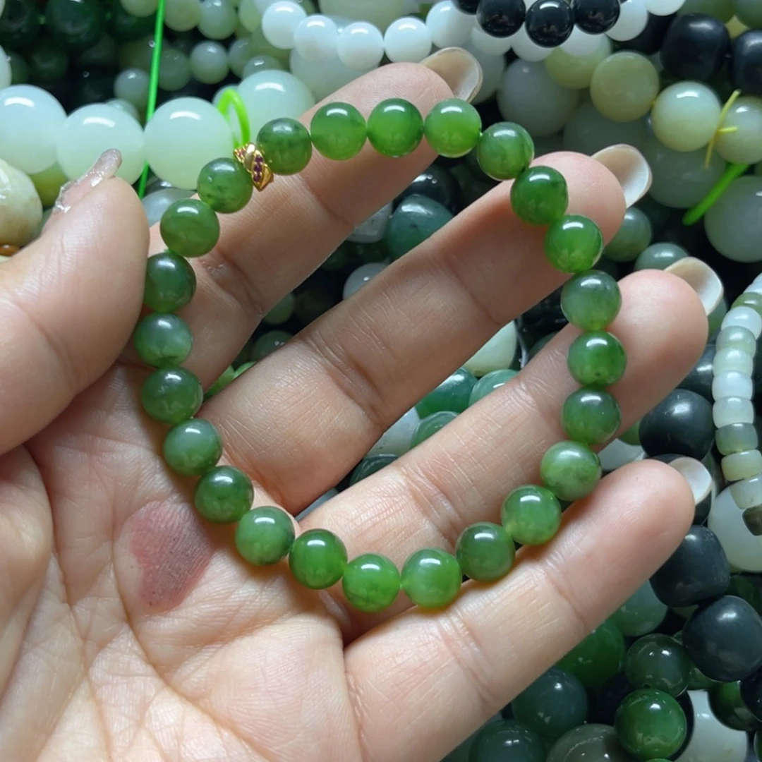 和田玉手链未镶嵌