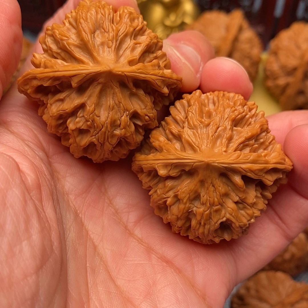 文玩核桃把件毕业精品苹果41尺