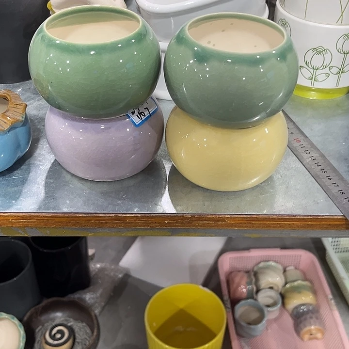 陶瓷花盆全场10包邮