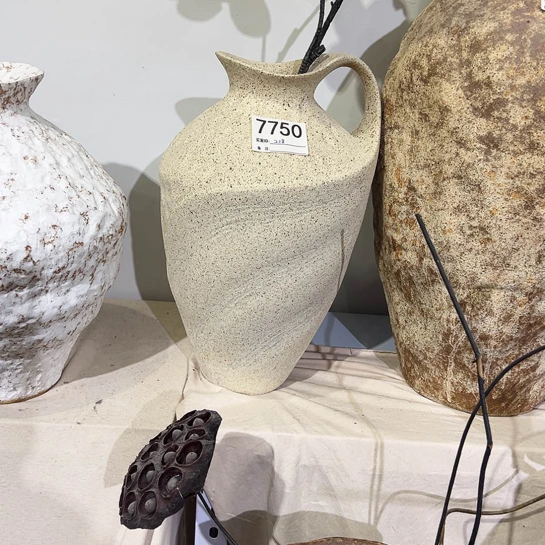 瓶7750高35口7陶瓷花瓶无孔