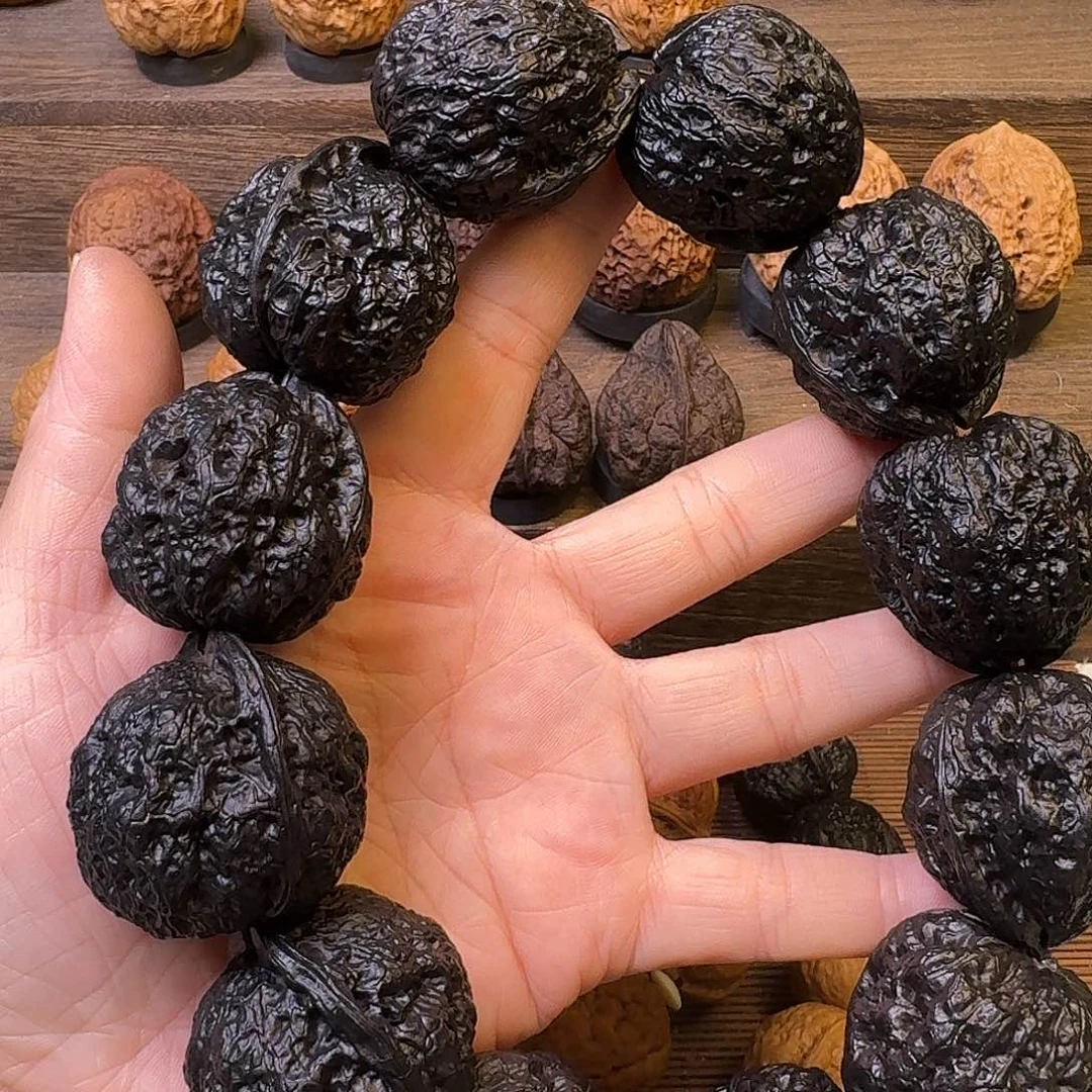 文玩核桃吊坠33圆头蟾手持36尺寸福利