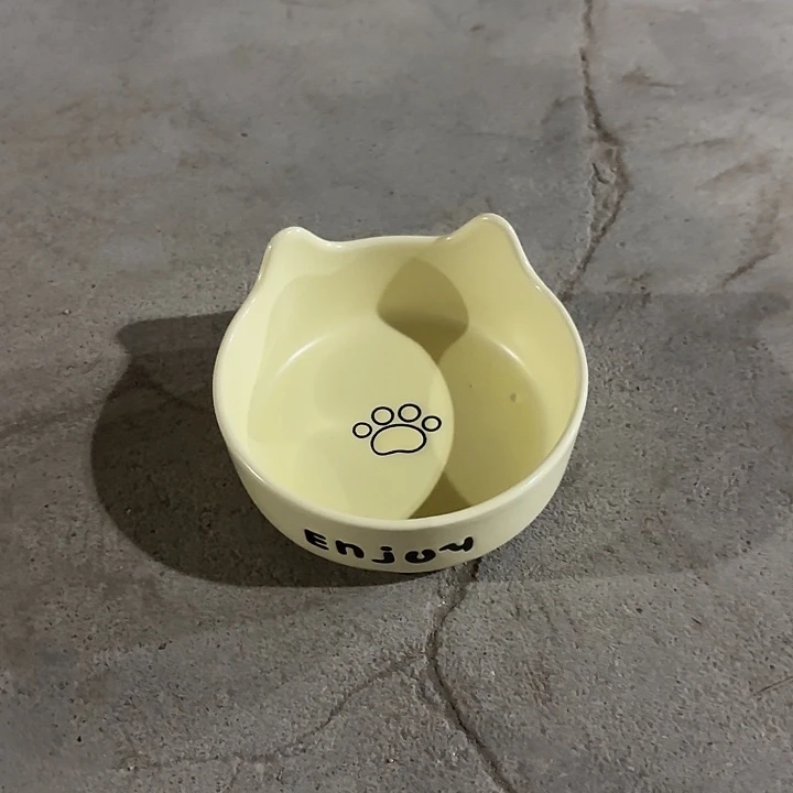 瓷片陶瓷黄色微瑕