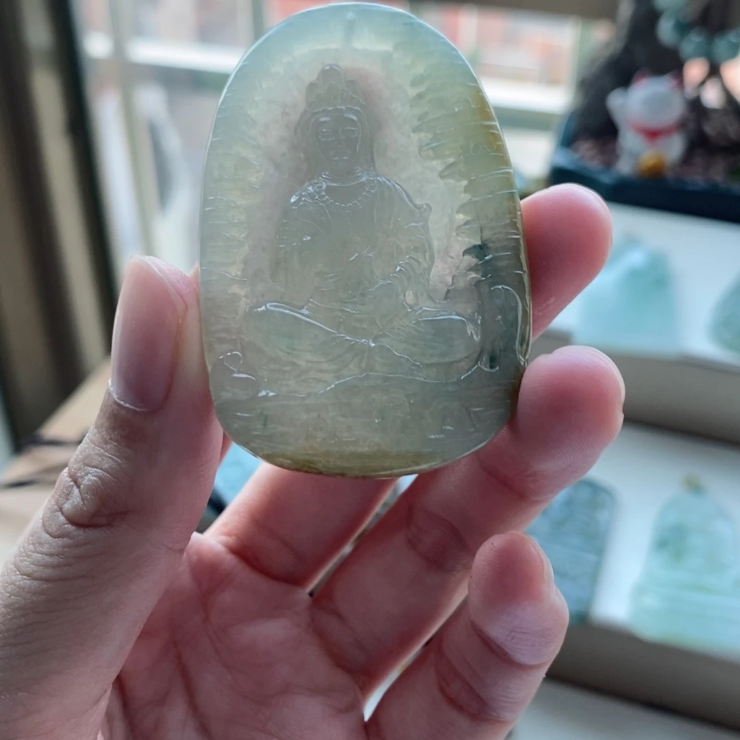 【闪购商品】颈饰未镶嵌翡翠天然缅甸A货翡翠