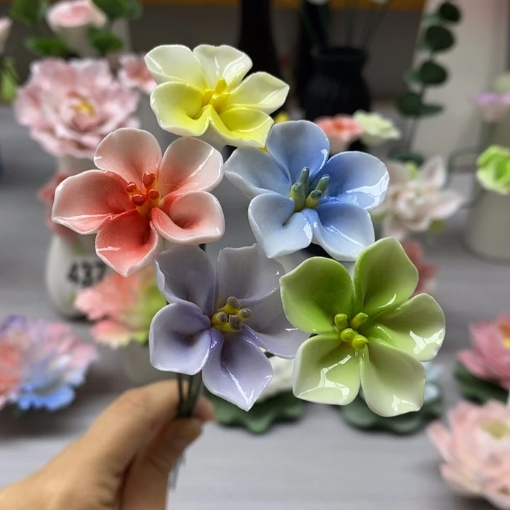 陶瓷陶瓷材料樱花