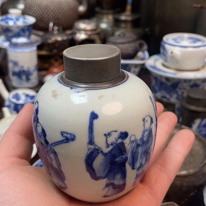 核桃两个球核桃两个球茶叶罐