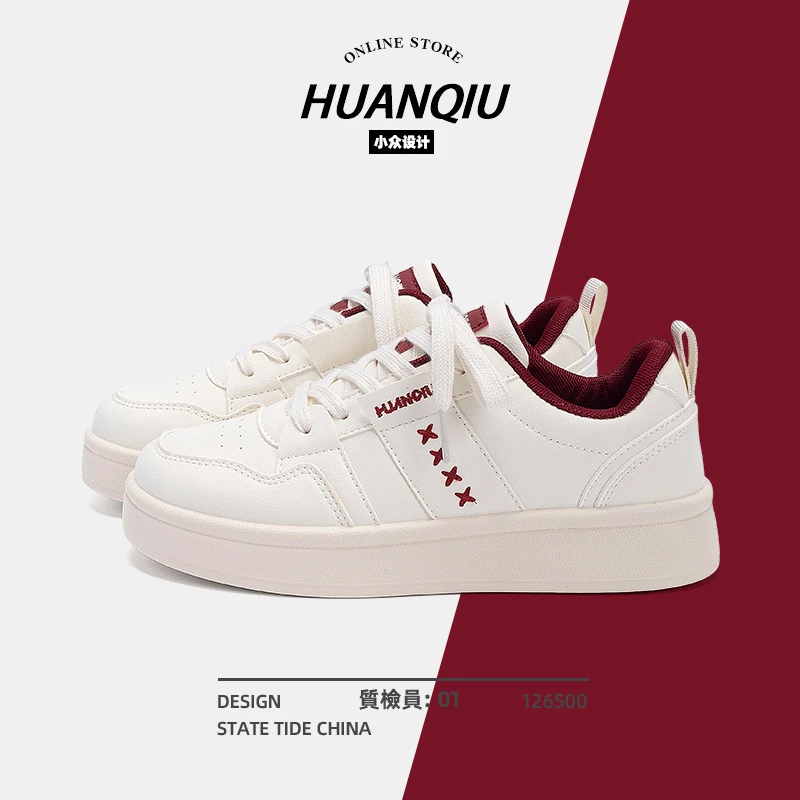 环球爆款小白鞋女款2025新款夏季百搭鞋子女潮流ins运动休闲女鞋