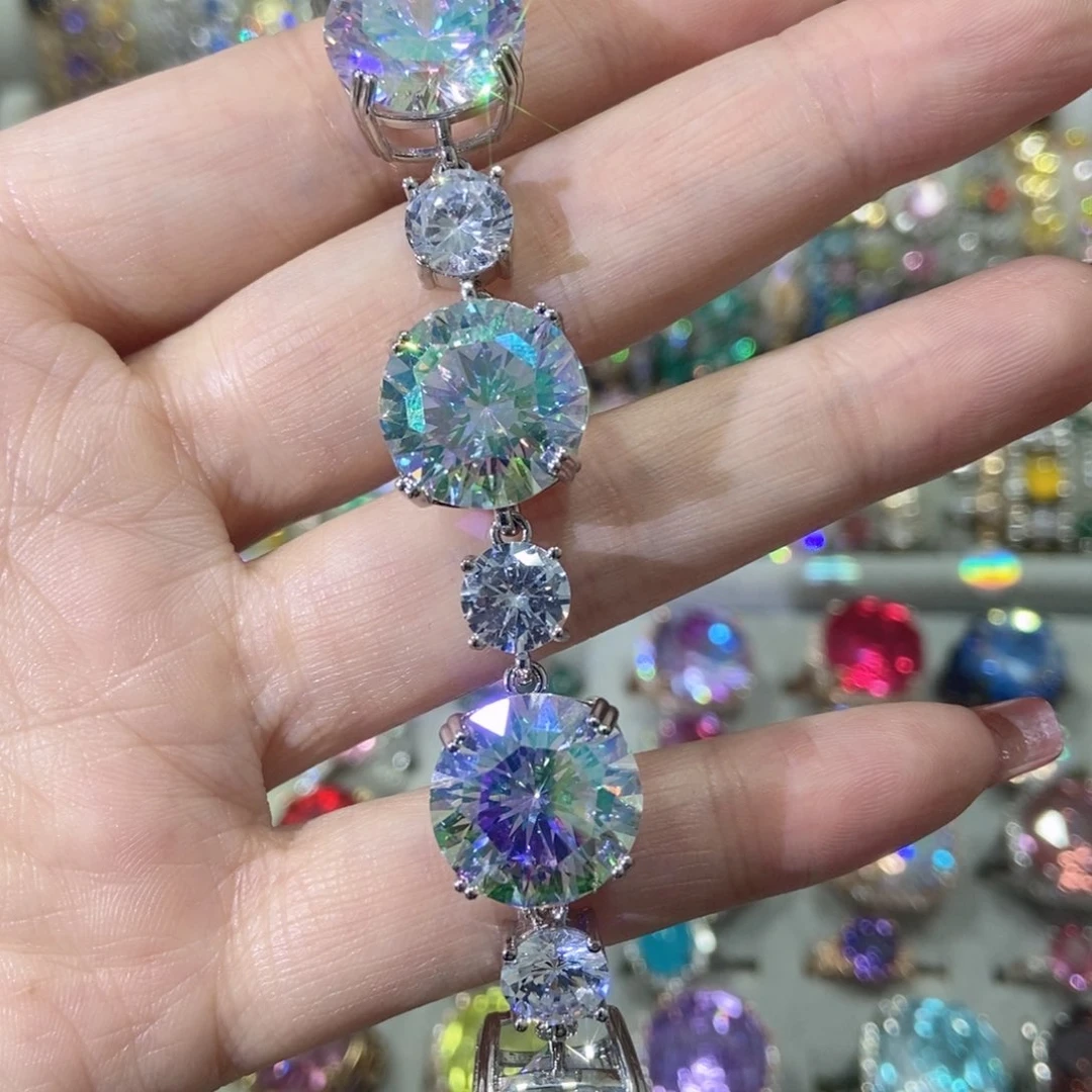 66锆石（处理）手链