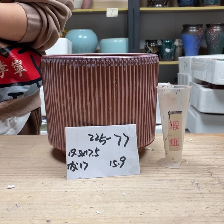 紫砂花盆多肉花盆微瑕77