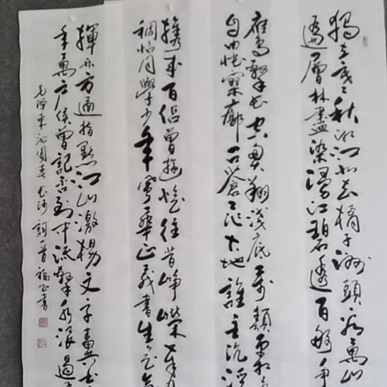 陆***一书法书书屋书法作品