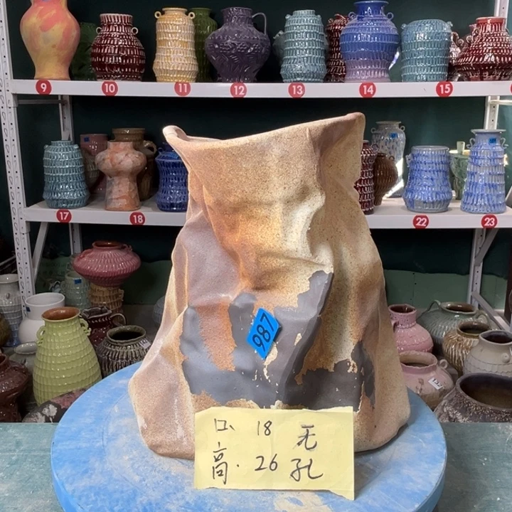 景德镇陶瓷花盆花器987