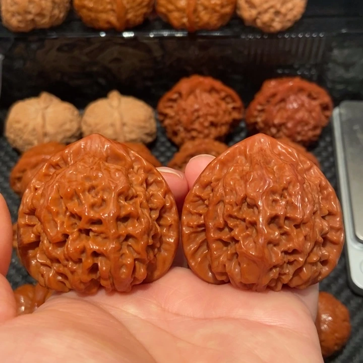 文玩核桃把件47.2尺寸官帽1808