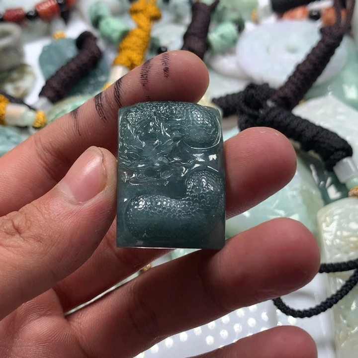 颈饰未镶嵌翡翠保真天然a货翡翠