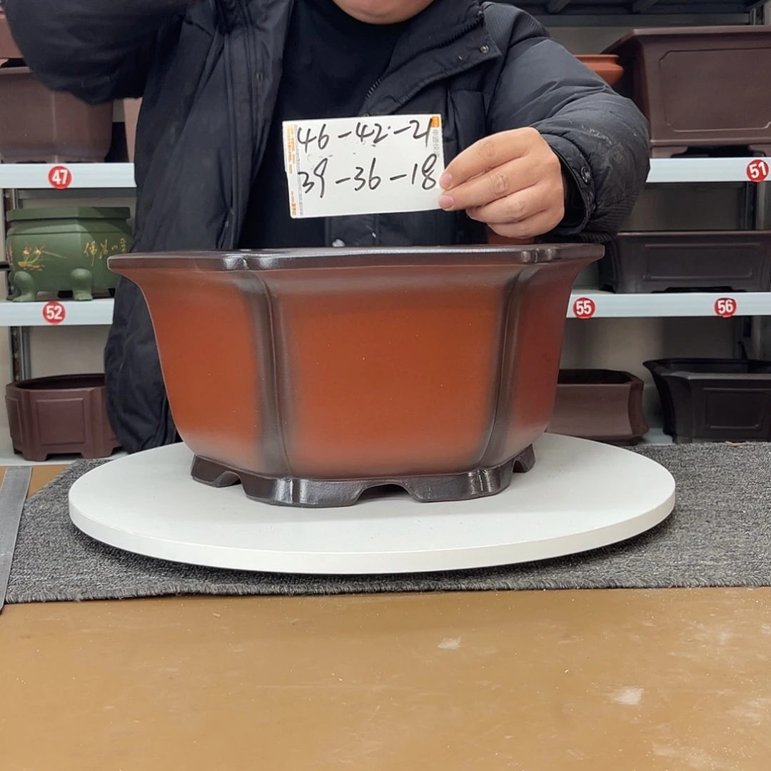 紫砂花盆在上世纪