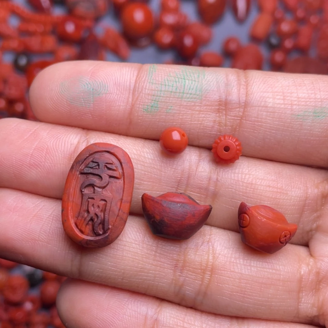 【闪购商品】南红玛瑙天然南红川料精品15未镶嵌茶****流