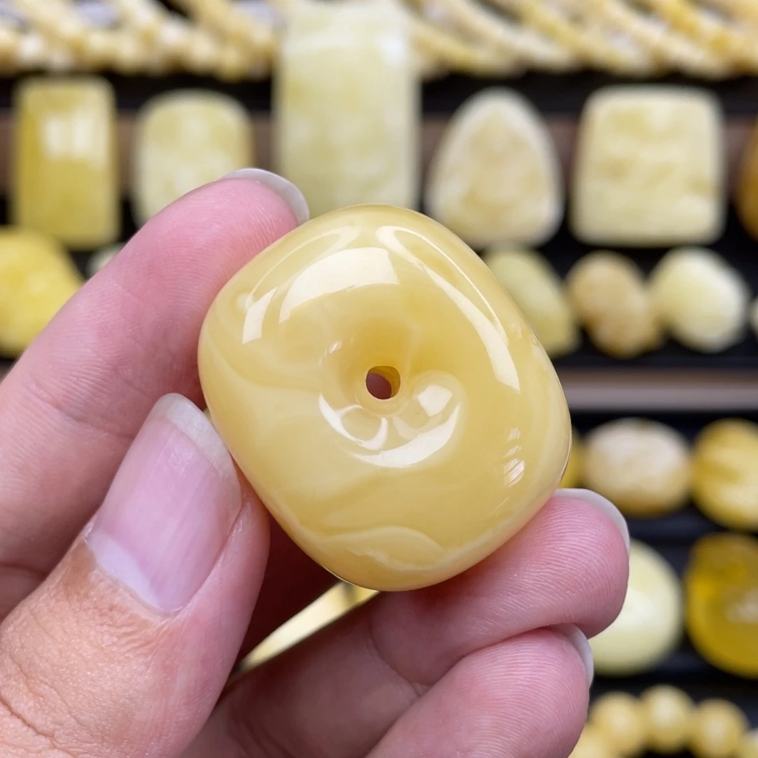 裸石琥珀未镶嵌琥珀蜜蜡