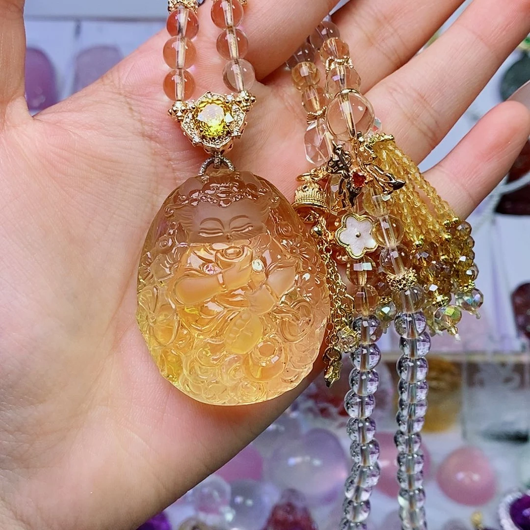 吊坠(赠链)未镶嵌水晶