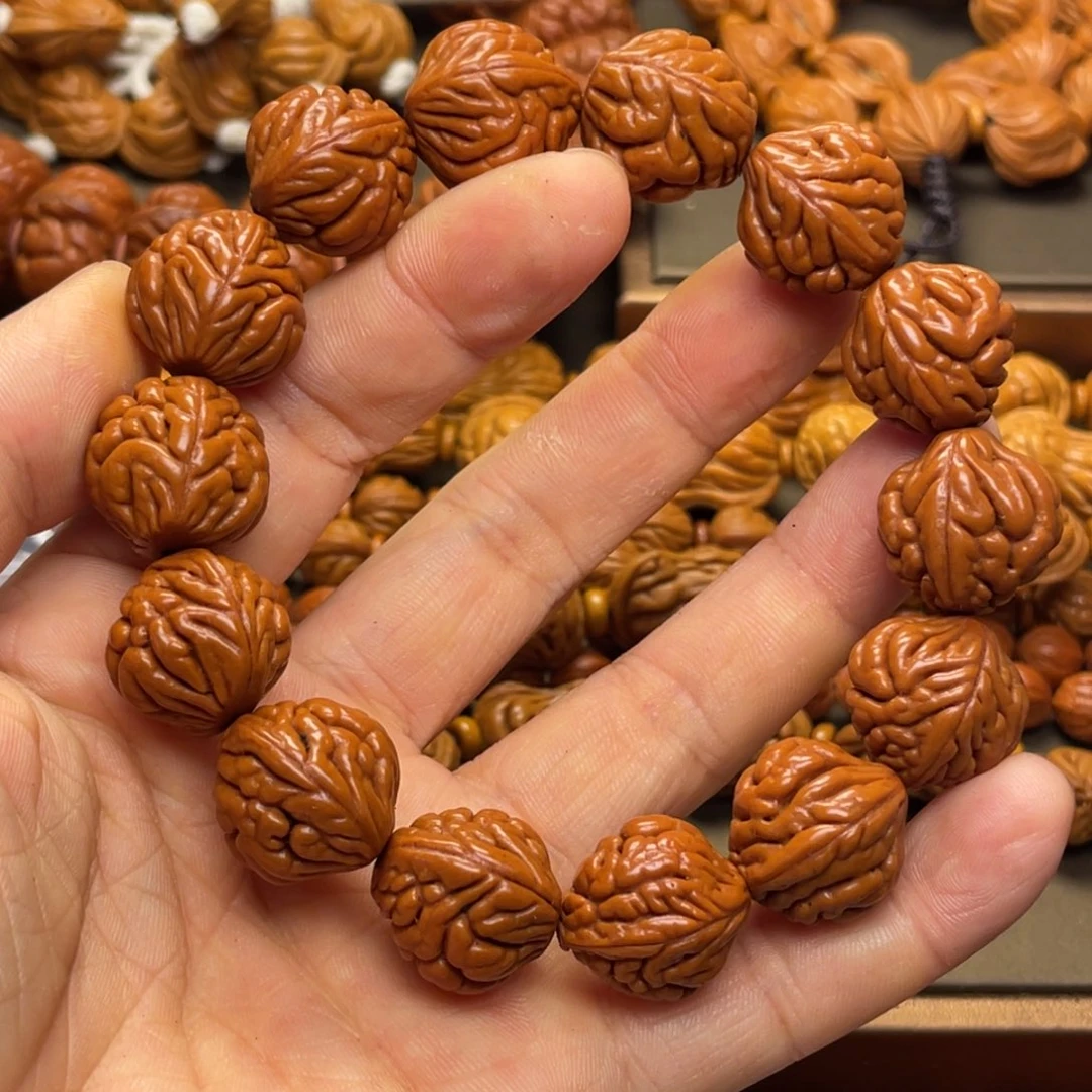 手串桃核龙纹桃核38