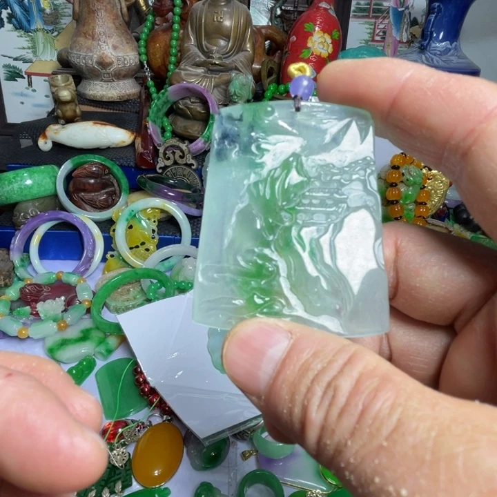 滴血莲花菩提吊坠