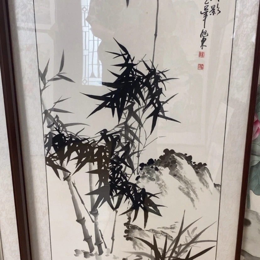 【闪购商品】国画手绘国画带框122.62
