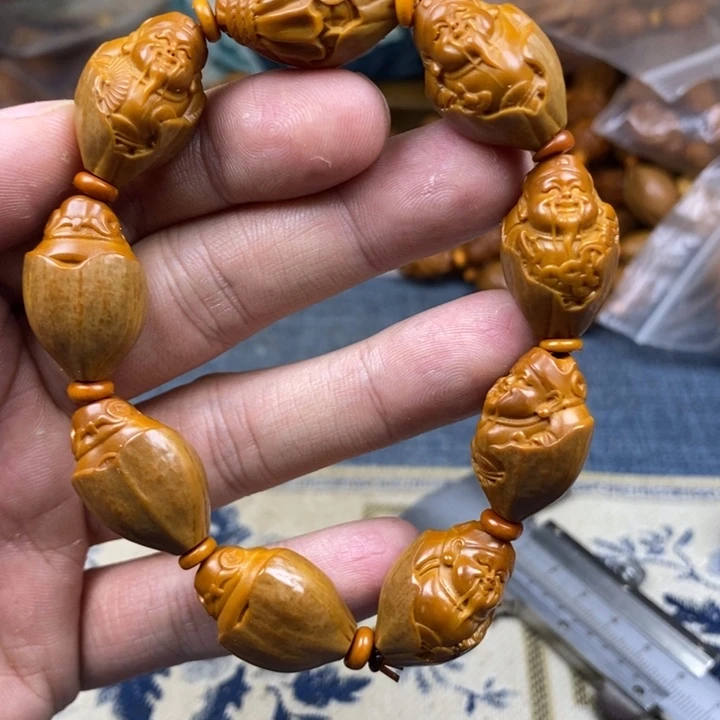 橄榄核手串/手链橄榄核雕工艺手串