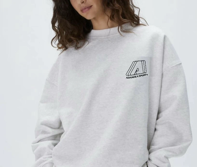 运动潮牌ADANOLA系列加厚宽松卫衣卫裤短裤欧美休闲ins男女同款