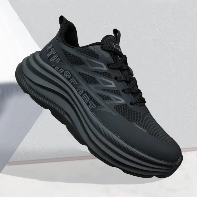 冬季新款男士休闲鞋百搭软底轻便户外运动鞋透气鞋子潮流跑步鞋男