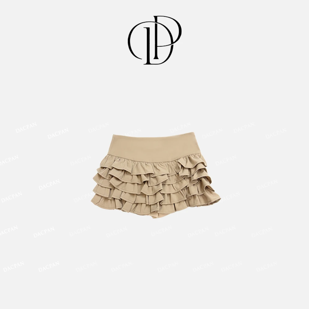 DACPAN-“甜美清新”夏季洋气蛋糕短裙  有安全裤  2025/盼·PP 1721