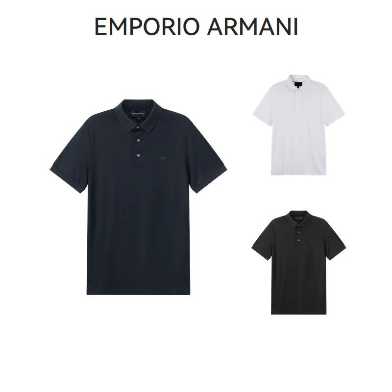 EA阿玛尼Armani 奢侈品POLO衫男士短袖POLO衫8N1F96 1JUVZ