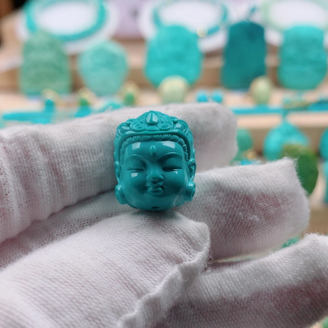 绿松石未镶嵌配饰