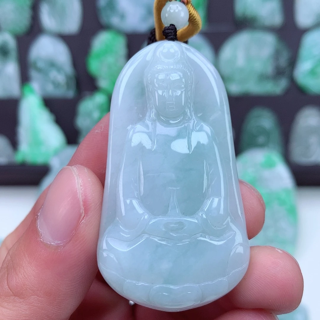 翡翠颈饰未镶嵌翡翠吊坠