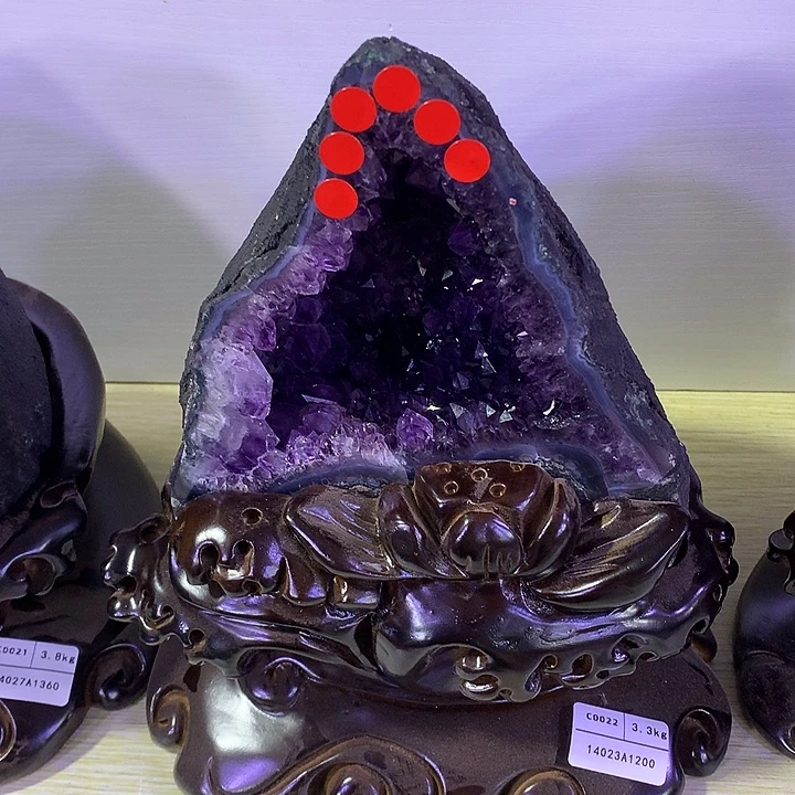 未镶嵌大型摆件（非配饰）紫晶