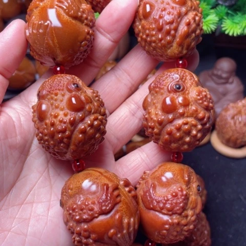 【闪购商品】手串/手链橄榄核35左右金蝉手持