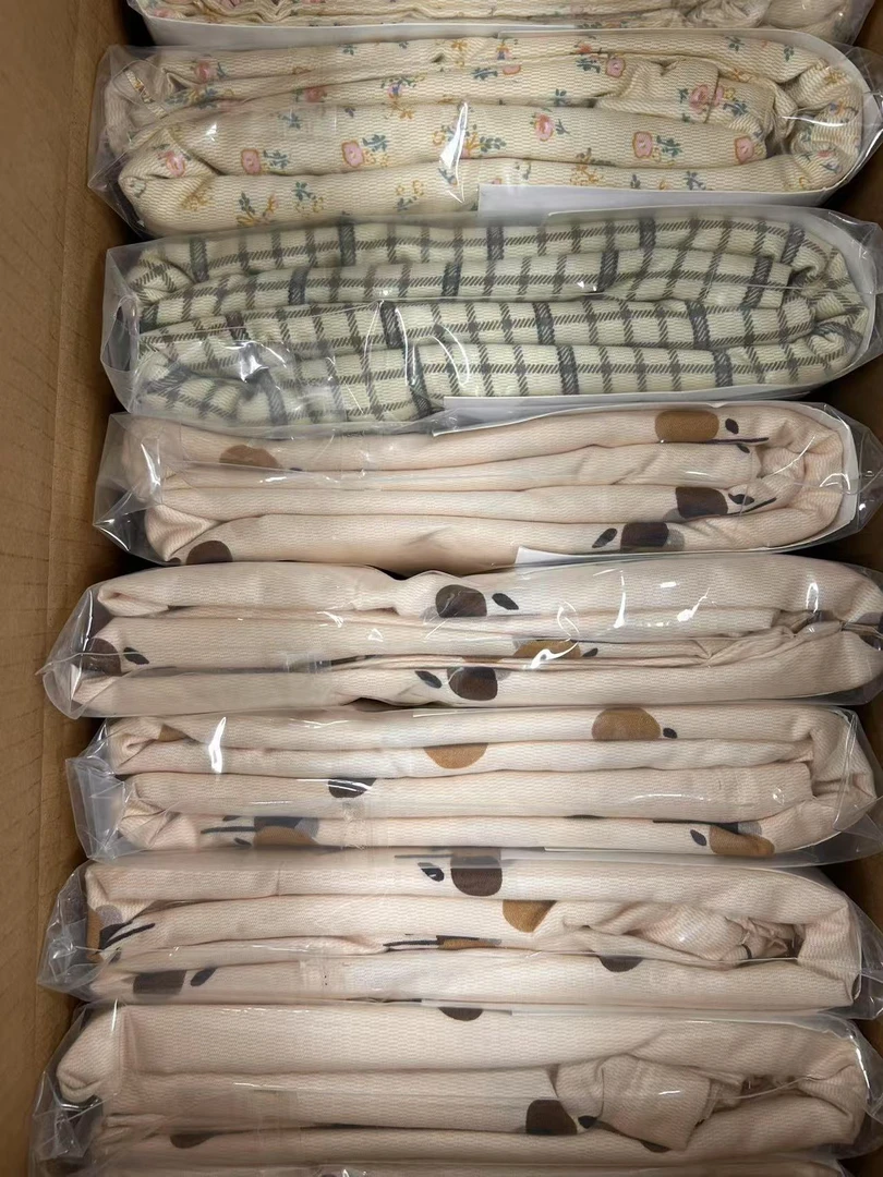 专享【京かわ会社】年末盘点 双层纱单人被罩150*205cm不挑花色等1