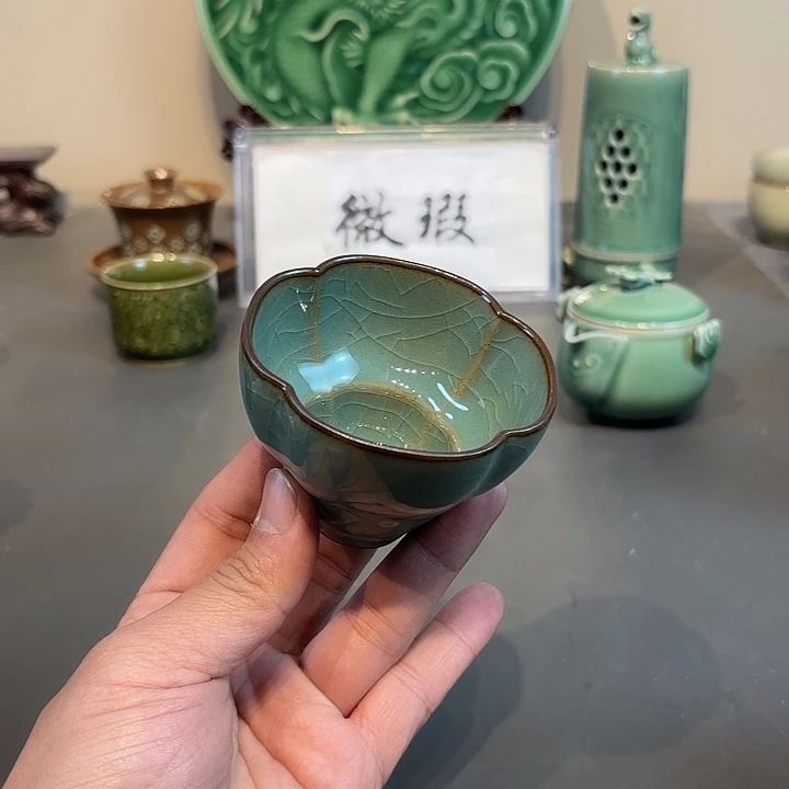 瓷片龙泉青瓷福利青瓷