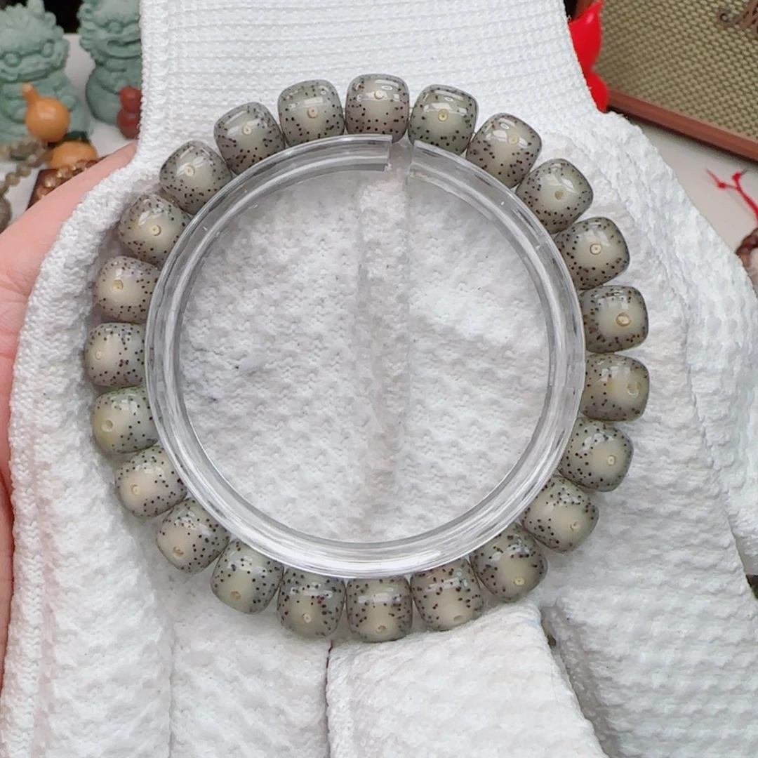 星月菩提手串冰糖玻璃体月朗星稀10*9