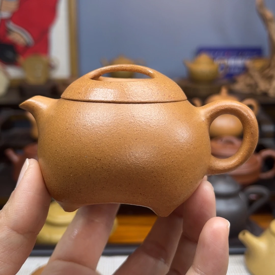 紫砂茶具半手工制作